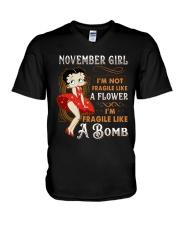 November Girl - Special Edition V-Neck T-Shirt thumbnail