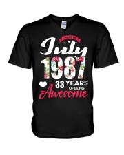 July 1987 - Special Edition V-Neck T-Shirt thumbnail