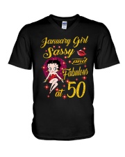 January Girl - Special Edition V-Neck T-Shirt thumbnail