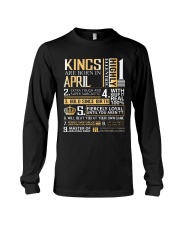 Kings Are Born In April Long Sleeve Tee thumbnail