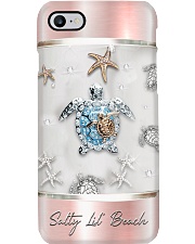 Turtle Salty Lil' Beach Phonecase Phone Case i-phone-8-case