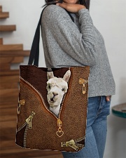 Llama All-over Tote aos-all-over-tote-lifestyle-front-09