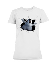 Penguin Crack Premium Fit Ladies Tee tile