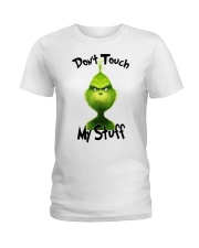 Don't Touch My Stuff Ladies T-Shirt tile