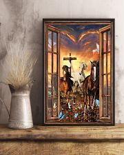 Beautiful Running Horse In Sunset 11x17 Poster lifestyle-poster-3