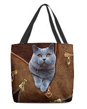 Bristish Shorthair Cat All-over Tote back