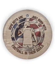 4345345 Circle Ornament (Wood tile