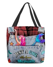 Just A Girl Who Loves Mermaids All-over Tote front