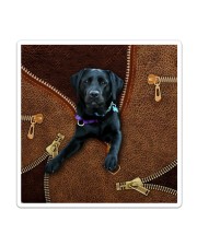 Black Labrador Sticker tile