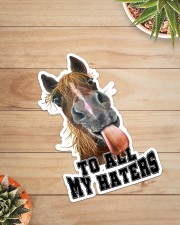 Horse To All My Haters St Sticker - Single (Vertical) aos-sticker-single-vertical-lifestyle-front-07