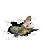 Crocodile Crack St Sticker - Single (Horizontal) front