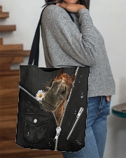 Horse Black All-over Tote aos-all-over-tote-lifestyle-front-09