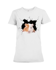 Guinea Pig Crack Premium Fit Ladies Tee tile