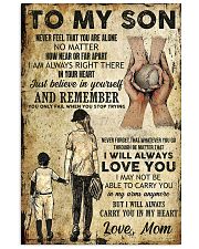 Baseball Carry You In My Heart 11x17 Poster front