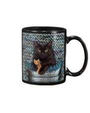 Cute Black Cat Mug tile