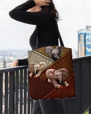 Elephant Colour Suede All-over Tote aos-all-over-tote-lifestyle-front-05