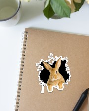 Rabbit Crack Sticker - Single (Vertical) aos-sticker-single-vertical-lifestyle-front-16