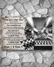 Custom Name Racing The Day I Met You 17x11 Poster aos-poster-landscape-17x11-lifestyle-13