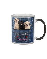 Labrador Life Is Better Color Changing Mug thumbnail