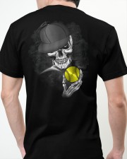 Softball Skull 2 Sides Classic T-Shirt apparel-classic-tshirt-lifestyle-back-63