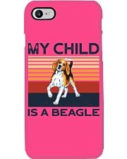 My Child Is A Beagle Phone Case tile