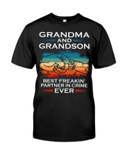 Grandma And Grandson Partner In Crime Ever Classic T-Shirt front