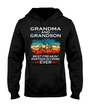 Grandma And Grandson Partner In Crime Ever Hooded Sweatshirt tile