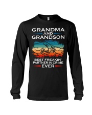 Grandma And Grandson Partner In Crime Ever Long Sleeve Tee tile