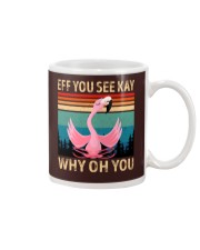 Eff You See Kay Why Oh You Flamingo Lover Mug tile