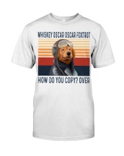 Pilot Golden Retriever Classic T-Shirt front