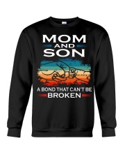 Mom And Son A Bond That Can't Be Broken Crewneck Sweatshirt tile
