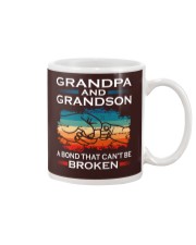 Grandpa And Grandson Can't Be Broken Mug tile