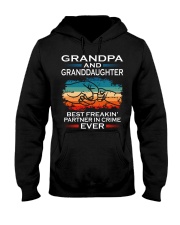 Grandpa and Granddaughter Partner In Crime Ever Hooded Sweatshirt tile