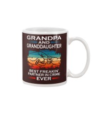 Grandpa and Granddaughter Partner In Crime Ever Mug tile