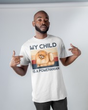 My Child Is A Pomeranian Classic T-Shirt apparel-classic-tshirt-lifestyle-front-32