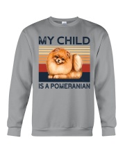 My Child Is A Pomeranian Crewneck Sweatshirt tile