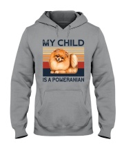 My Child Is A Pomeranian Hooded Sweatshirt tile