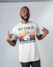 My Child Is A French Bulldog Classic T-Shirt apparel-classic-tshirt-lifestyle-front-32