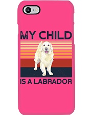 My Child Is A Labrador Retriever Phone Case tile