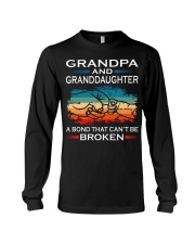 Grandpa And Granddaughter Can't Be Broken Long Sleeve Tee tile