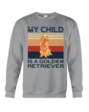 My Child Is A Golden Retriever Crewneck Sweatshirt tile