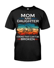 Mom And Daughter A Bond That Can't Be Broken Premium Fit Mens Tee tile