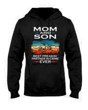 Mom And Son Partner In Crime Ever Hooded Sweatshirt tile