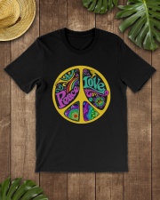 Peace Love Dogs Classic T-Shirt lifestyle-mens-crewneck-front-18