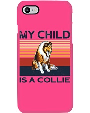 My Child Is A Collie Phone Case tile