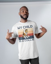My Child Is A Collie Classic T-Shirt apparel-classic-tshirt-lifestyle-front-32