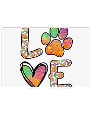 Peace Love Dogs Horizontal Poster tile