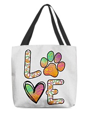 Peace Love Dogs All-Over Tote tile