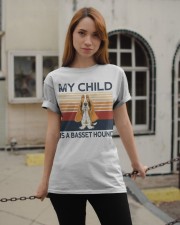 My Child Is A Basset Hound Classic T-Shirt apparel-classic-tshirt-lifestyle-19