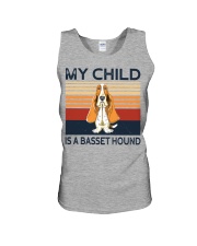 My Child Is A Basset Hound Unisex Tank tile